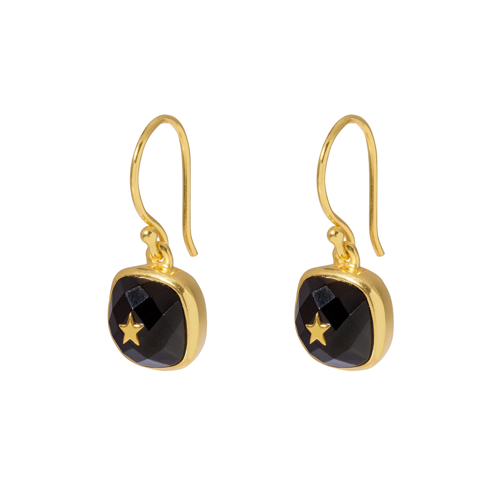 Onyx earrings clearance