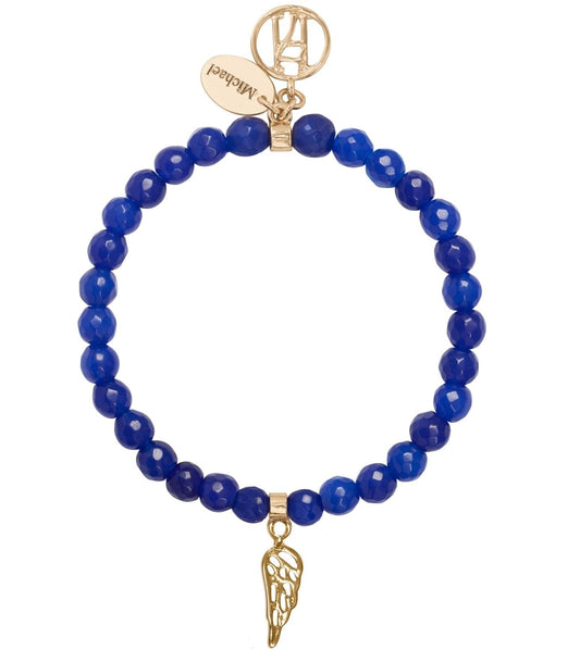 Angel Michael Bracelet With Wing Charm For Protection, Strength and Courage