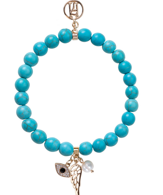 3rd Eye Beaded Bracelet For Luck, Protection & Health